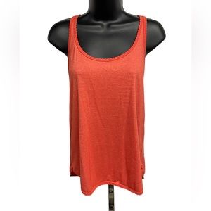 Lululemon loose fit high low racer back tank size 8